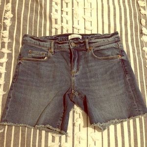 Loft jean shorts